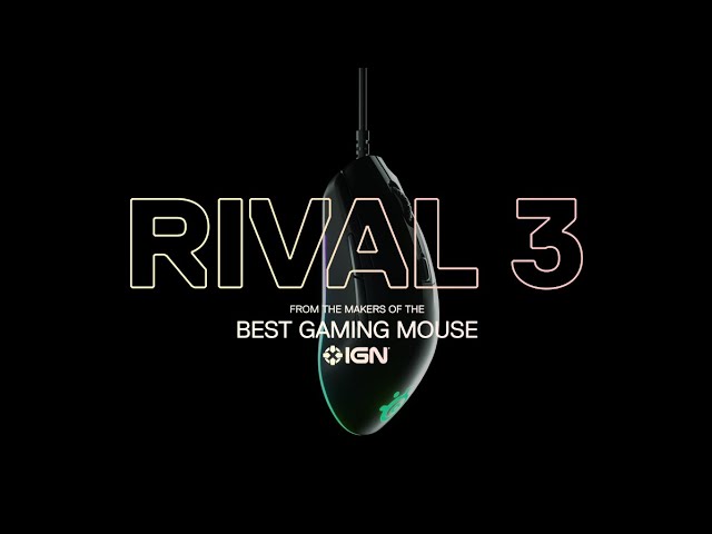 Vídeo relacionado con SteelSeries Rival 3 Gen 2 ratón Gaming - Sensor óptico TrueMove Core de 8500 dpi - Durabilidad de 60 M de clics - Baja latencia - 77g de Peso - Deslizadores 100% PTFE - RGB - Negro