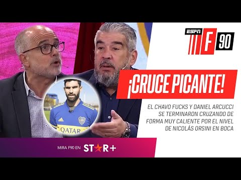 ¡CRUCE PICANTE! El Chavo y Daniel #Arcucci SE CRUZARON por el presente de Nicolás #Orsini en #Boca