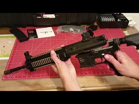 Vorstellung Umarex T4E HK416 cal. 43 Home Defense Selbstverteidigung Zerlegung Paintball