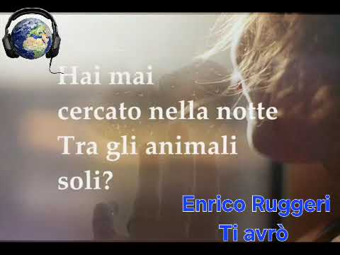 Enrico Ruggeri - Ti avrò