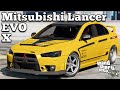 2010 Mitsubishi Lancer EVO X FQ-400 v1.2 для GTA 5 видео 8