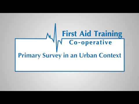 How to Perform a Primary Survey in an Urban Environment