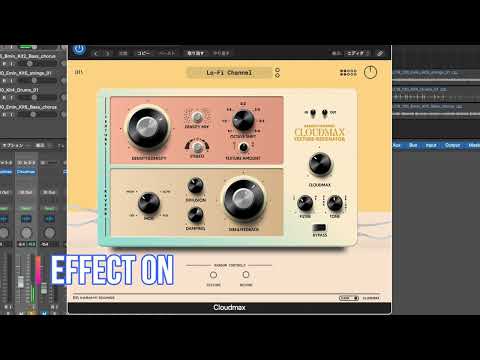 Karanyi Sounds - Cloudmax を色々なループにかけてみたデモ動画です