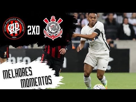 Atlético-PR 2 x 0 Corinthians - Melhores Momentos - Campeonato Brasileiro 2016