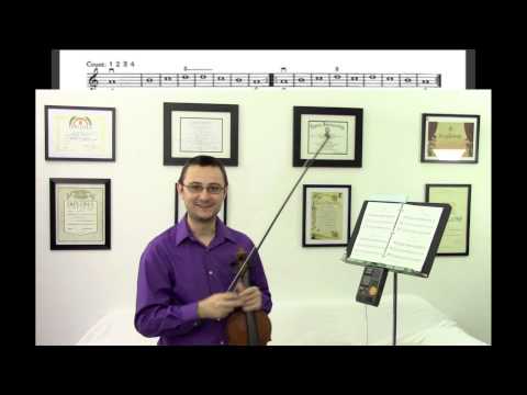 Violin Lesson #16   The Maia Bang Violin Method   with Danut Muresan, violinist