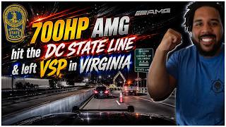 Perfect Chase | Mercedes Cls63s Amg Forces Virginia State Police To Terminate At Dc State Line!