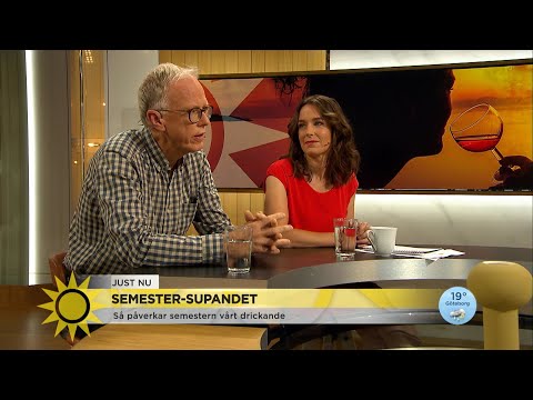 "Vi dricker oftare på semestern" – så farligt är semestersupandet - Nyhetsmorgon (TV4)