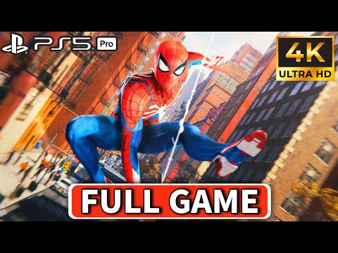 SPIDER-MAN REMASTERED Full Gameplay Walkthrough (PS5 PRO 4K 60FPS)