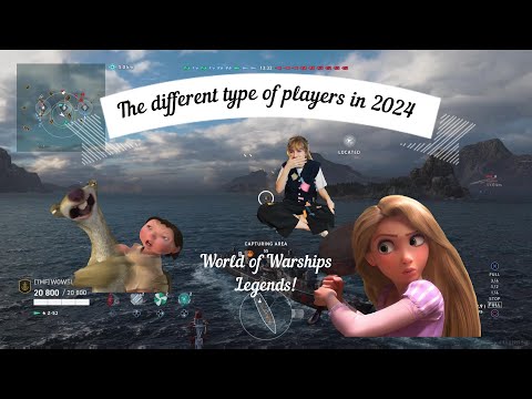 World of Warships Legends players in 2024
