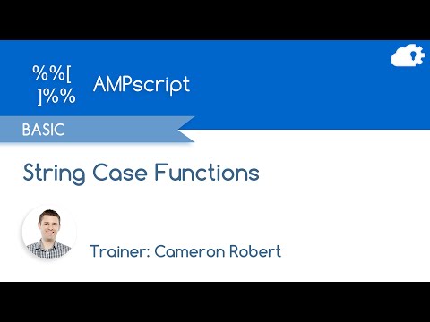 AMPscript Case Functions - Salesforce Marketing Cloud Functions in 5 minutes