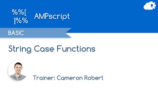 AMPscript Case Functions - Salesforce Marketing Cloud Functions in 5 minutes