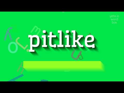HOW TO SAY PITLIKE? #pitlike