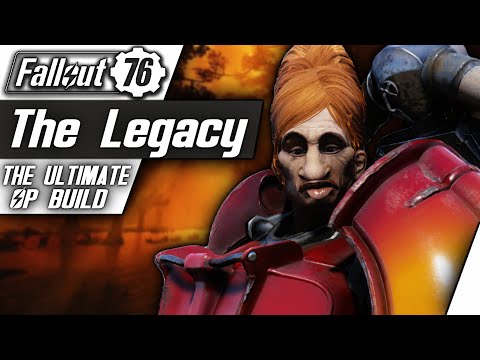 Fallout 76 Builds - The Legacy - Insanely OP Crazy JOKE/FAKE Build - [OMG It’s So OP Guys 😮‍💨🥜]