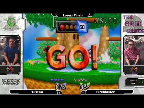 Smash 64: T-Beau (Falcon) V Fireblaster (Falcon) - Shattered 115 Tournament SSB64