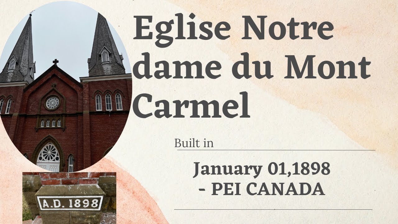 Watch video Visiting Eglise Notre Dame du Mont Carmel Church ? Canada Travel Vlog Visiting Eglise Notre Dame du Mont Carmel Church ? Canada Travel Vlog