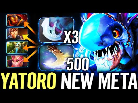 🔥 500+ Agility YATORO Slark 100% NEW META — Manta + Bloodthorn Ember Spirit Hard Counter Dota 2 Pro