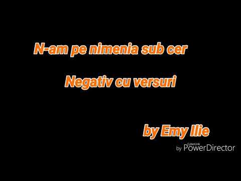 N-am pe nimenia sub cer Negativ