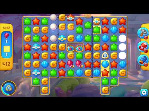 [FISHDOM Walkthrough] Level 5972 (Qua màn - Fishdom)