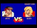 Street Fighter 2:Champion edition (Arcade) Ryu Gameplay