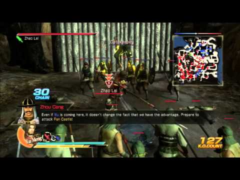 (PS3) Dynasty Warriors 8 Walkthrough NORMAL - Wu Stage 9 (Historical) - Battle of Fan Castle