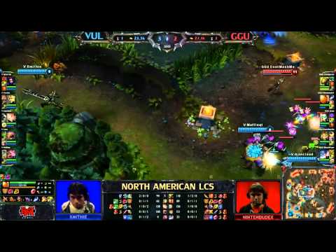 League of Legends LCS NA 2013 W4-D3 VUL vs GGU