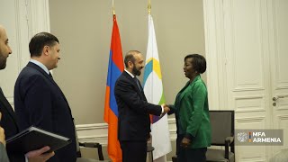 Meeting of the Foreign Minister of Armenia with the Secretary-General of the International Organization of La Francophonie