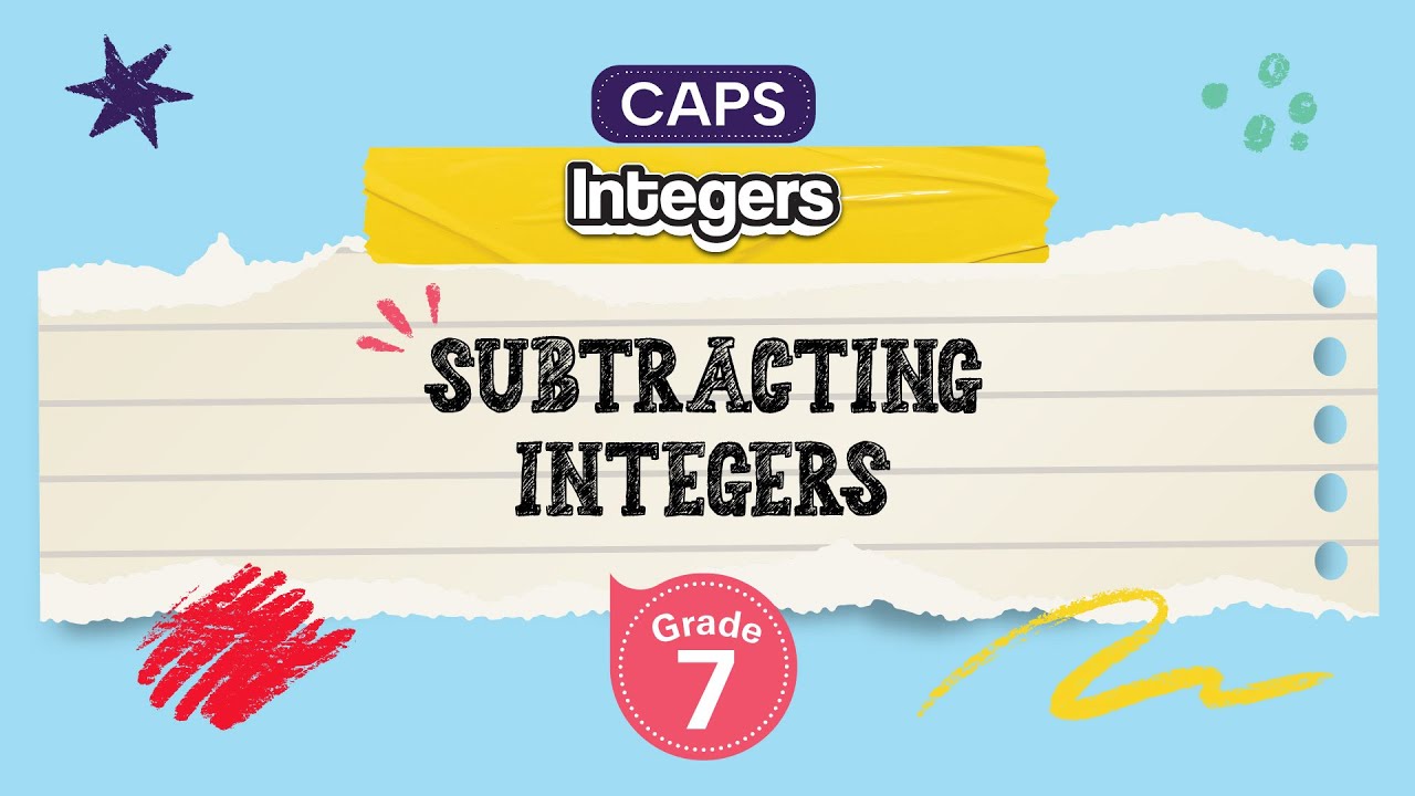 Subtracting Integers