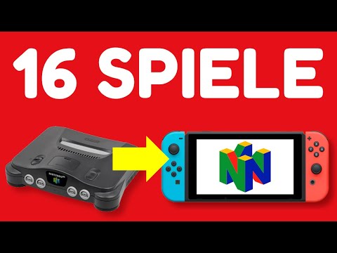 Nintendo 64 Spiele für die Switch | 16 Spiele mit Nintendo online