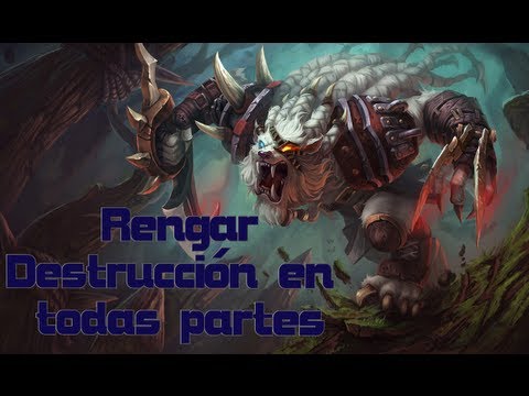 LoL [Temporada 3] Rengar Top - Destrucción en todas partes