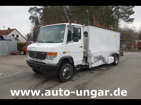 Mercedes Vario 813D Ruthmann Cargoloader Bluetec 5 Euro 5 www.auto-ungar.de
