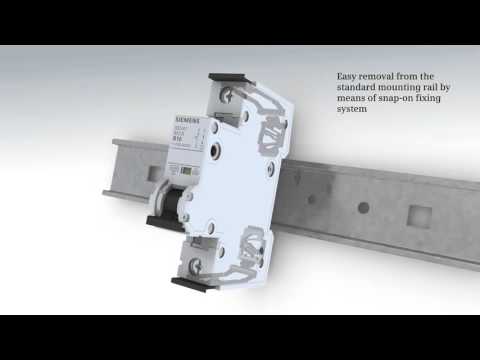 Siemens 5SY42108 Supplementary Protector UL 1077 Rated 10 Ampere Maximum Tripping Characteristic D DIN Rail Mounted 2 Pole Breaker Siemens 5SY42108 Supplementary Protector UL 1077 Rated 10 Ampere Maximum Tripping Characteristic D DIN Rail Mounted 2 Pole Breaker