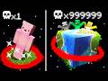 Minecraft, But Deaths = WORLD SIZE