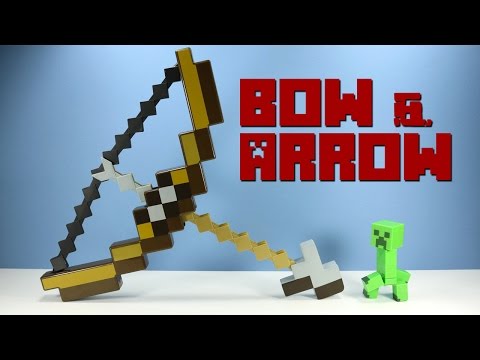 SquirrelStampede - Minecraft Bow and Arrow Toy Launcher from Mattel