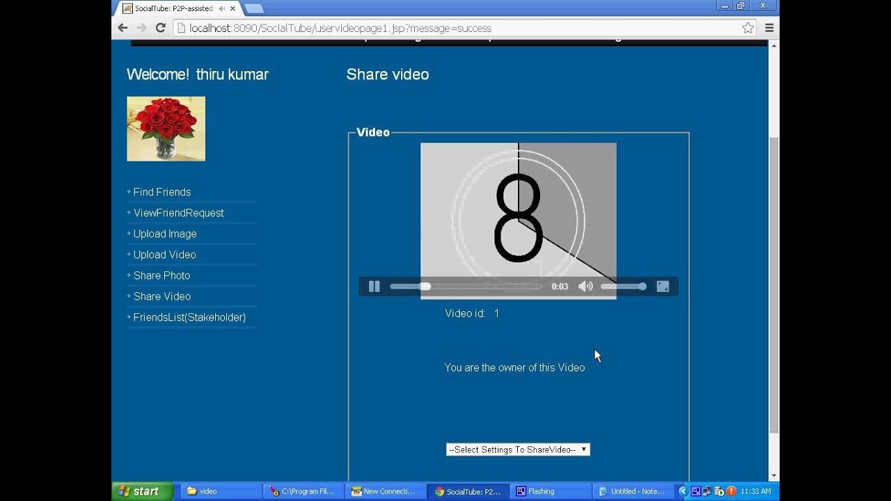 SocialTube: P2P-Assisted Video Sharing in Online Social Networks