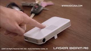 Laser Beam Pro C200 Focus Free HD Portable Projector