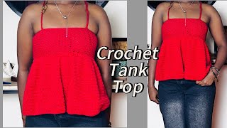 DIY easy crochet top tutorial for beginners |step -by step pattern 