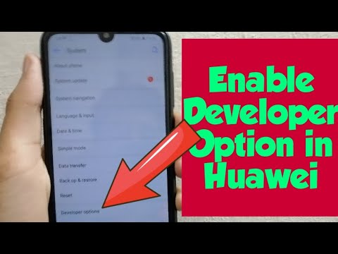 How to Enable Developer Option in Huawei Phones | Ft Huawei Y7 prime 2019 Activate Developer Option