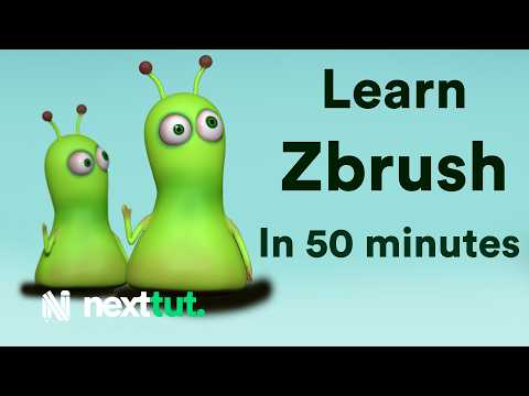 ZBrush Beginner Tutorial - Create a Full Character in Just 50 Minutes!