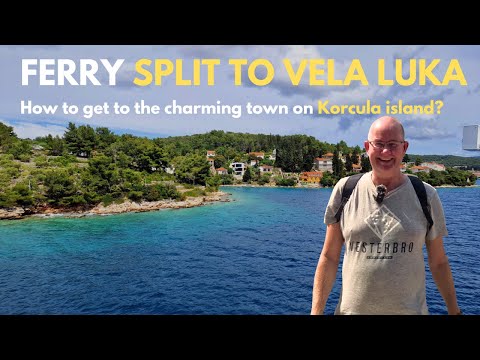 Ferry Split to Vela Luka (Korcula)