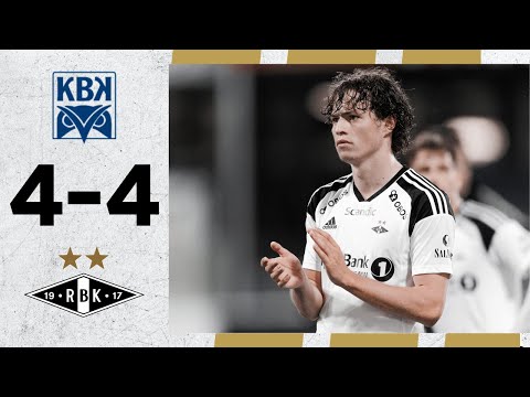 Ellevill uavgjortkamp i Kristiansund | KBK - Rosenborg 4-4