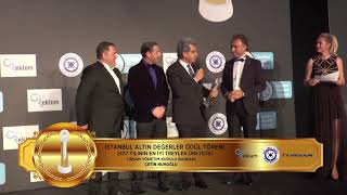 İSTANBUL ALTIN DEĞERLER ÖDÜL TÖRENİ 2017 YILININ EN İYİ TREYLER ÜRETİCİSİ TIRSAN