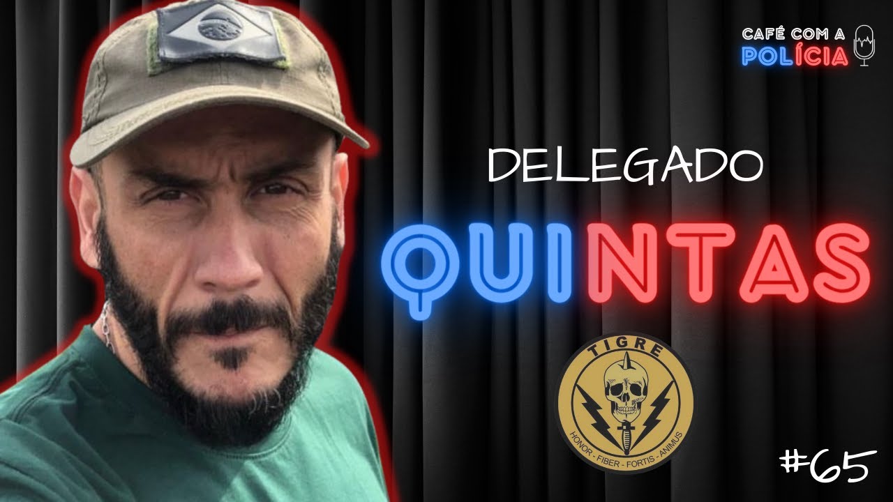 DELEGADO CRISTIANO QUINTAS (TIGRE PCPR) | Café com a Polícia #65