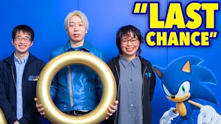 Sonic Team Says Frontiers was Saved by a Gimmick and Was Their "Last Chance"