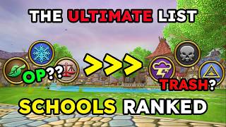 Wizard101 | The BEST School Tier Lists! (2026)