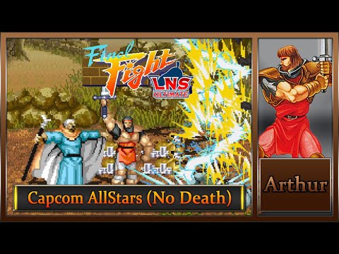 Final Fight LNS Ultimate V.04: Capcom AllStars [Hard Musou] – Arthur (No Death)