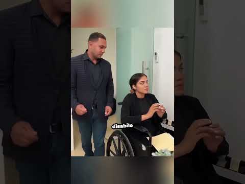 La vera onestà ha fatto ottenere alla ragazza disabile un lavoro fantast💖 #shorts #viral #viralshort
