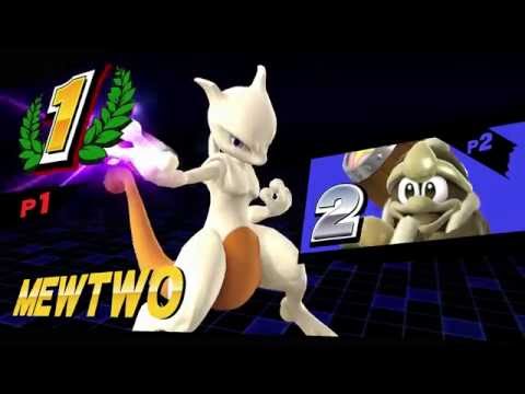 SSB4 Wii U - Mewtwo vs King Dedede