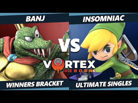 Vortex Legends 15 - Banj (King K. Rool) Vs. Insomniac (Toon Link, Lucas) SSBU Ultimate Tournament