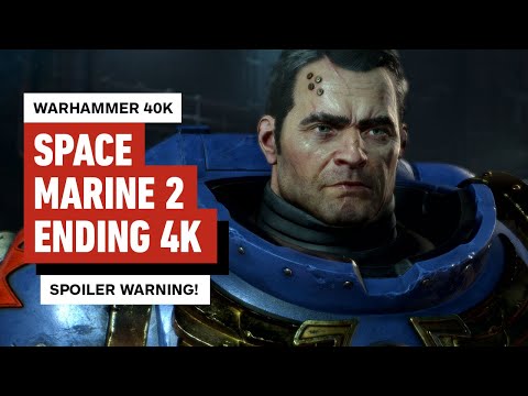 Warhammer 40K: Space Marine 2 Ending Cutscene (4K 60FPS)