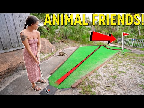 Elisha's Animal Senses are Tingling at this Mini Golf Course